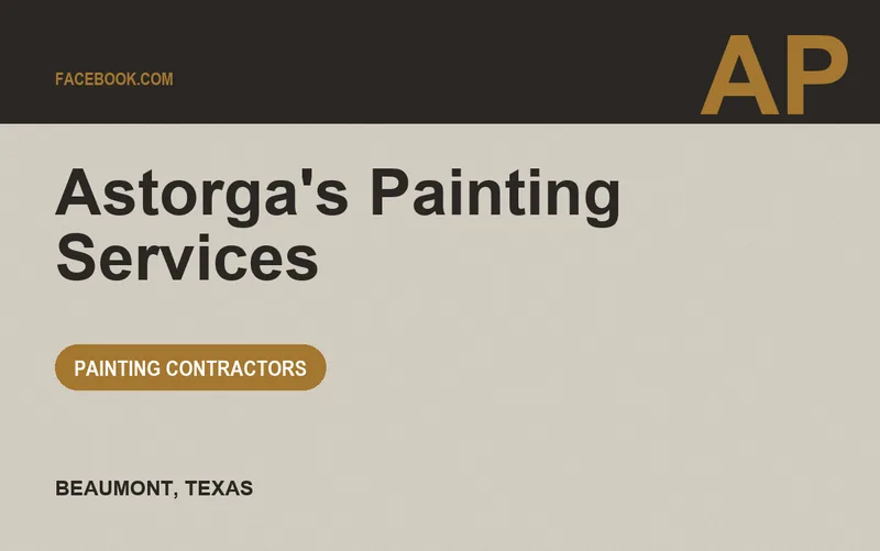 Astorga's Painting Services in Beaumont, Texas