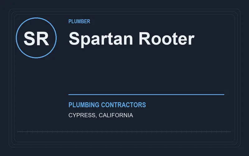 Spartan Rooter in Cypress, California