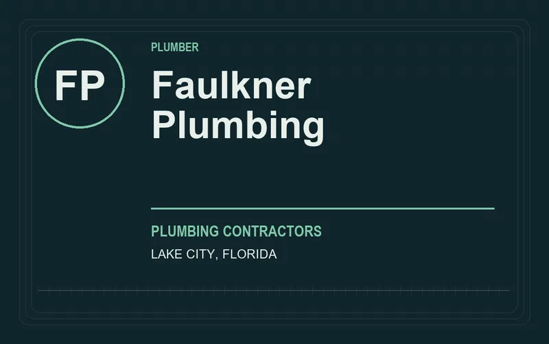 Faulkner Plumbing in Lake City, Florida