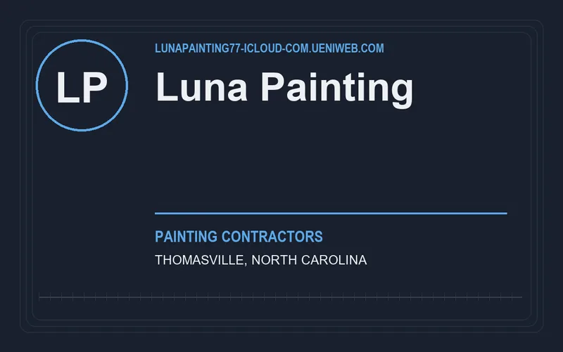 Luna Painting in Thomasville, North Carolina