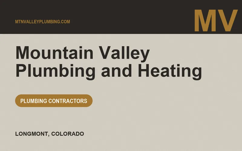 Mountain Valley Plumbing and Heating in Longmont, Colorado