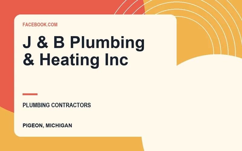 J & B Plumbing & Heating Inc in Pigeon, Michigan
