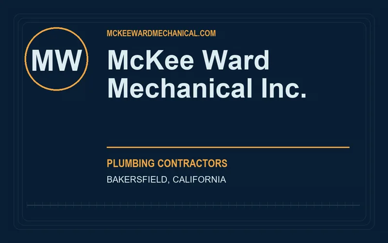 McKee Ward Mechanical Inc. in Bakersfield, California