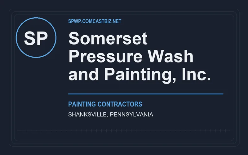 Somerset Pressure Wash and Painting, Inc. in Shanksville, Pennsylvania
