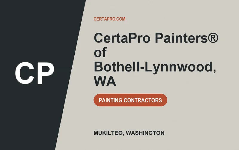 CertaPro Painters® of Bothell-Lynnwood, WA in Mukilteo, Washington