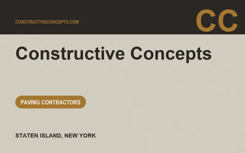 Constructive Concepts in Staten Island, New York