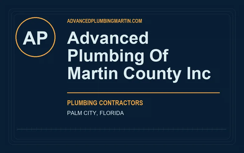 Advanced Plumbing Of Martin County Inc in Palm City, Florida