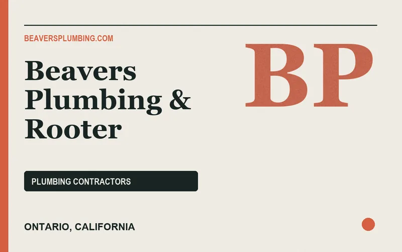 Beavers Plumbing & Rooter in Ontario, California