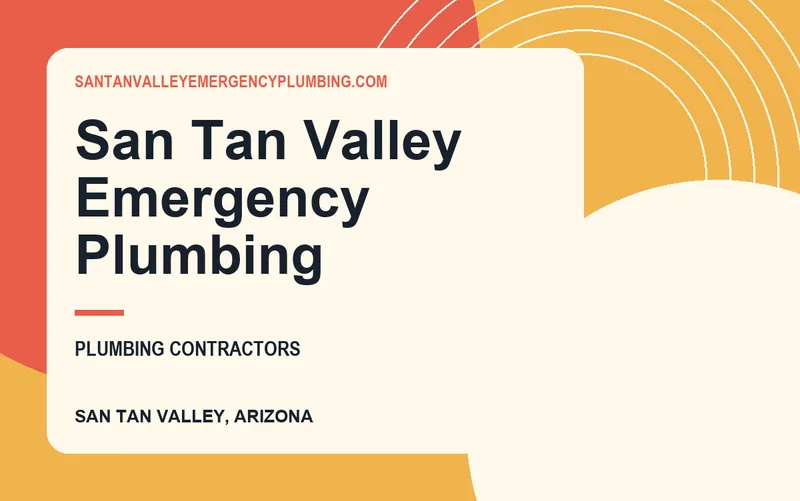 San Tan Valley Emergency Plumbing in San Tan Valley, Arizona