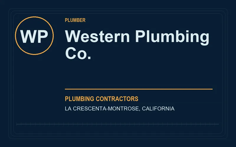 Western Plumbing Co. in La Crescenta-Montrose, California