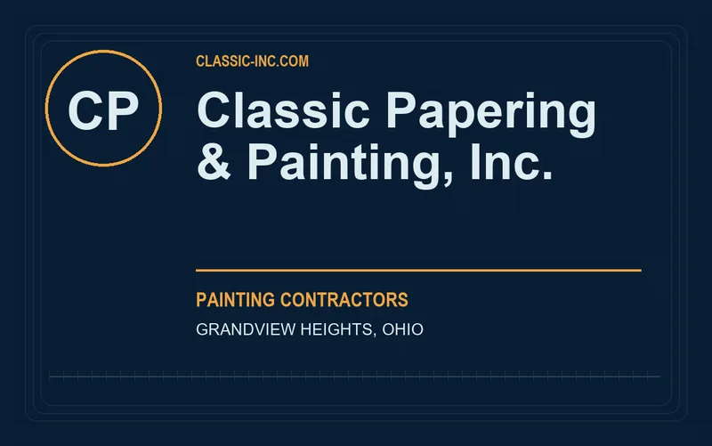 Classic Papering & Painting, Inc. in Grandview Heights, Ohio