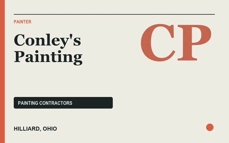 Conley's Painting in Hilliard, Ohio
