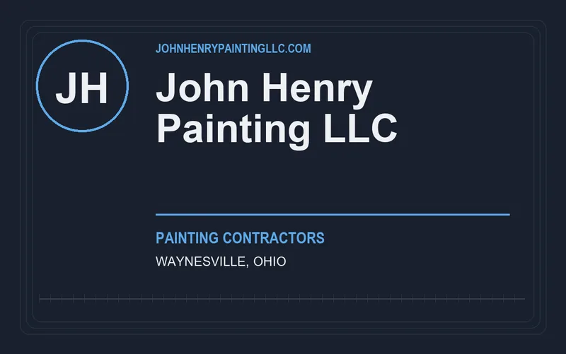John Henry Painting LLC in Waynesville, Ohio