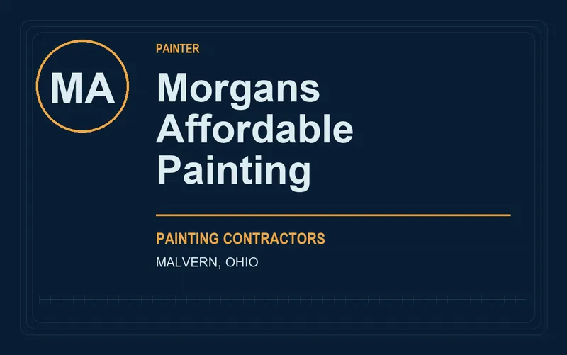 Morgans Affordable Painting in Malvern, Ohio