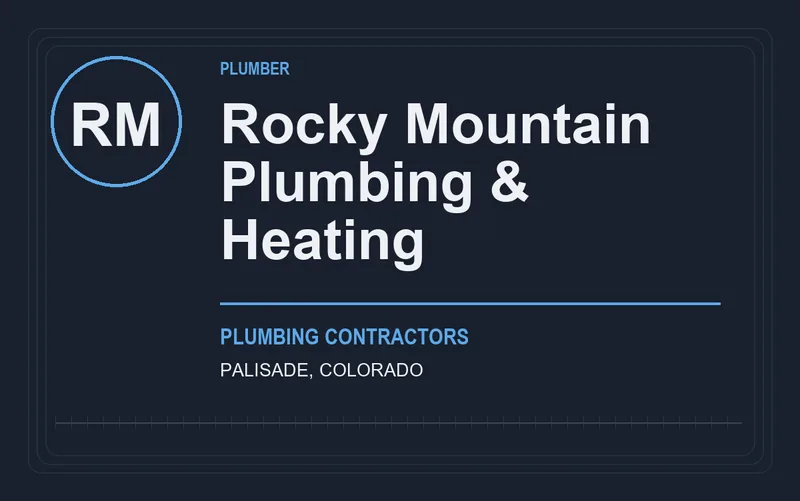 Rocky Mountain Plumbing & Heating in Palisade, Colorado