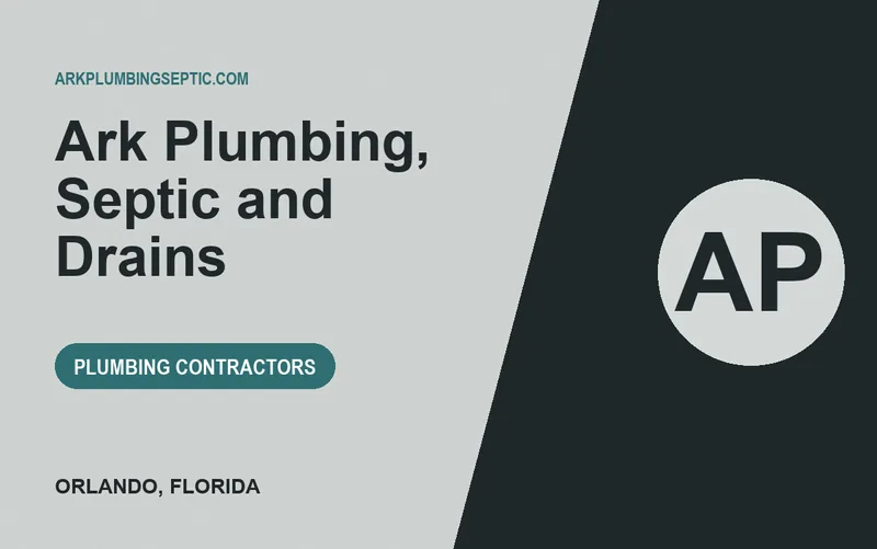 Ark Plumbing, Septic and Drains in Orlando, Florida