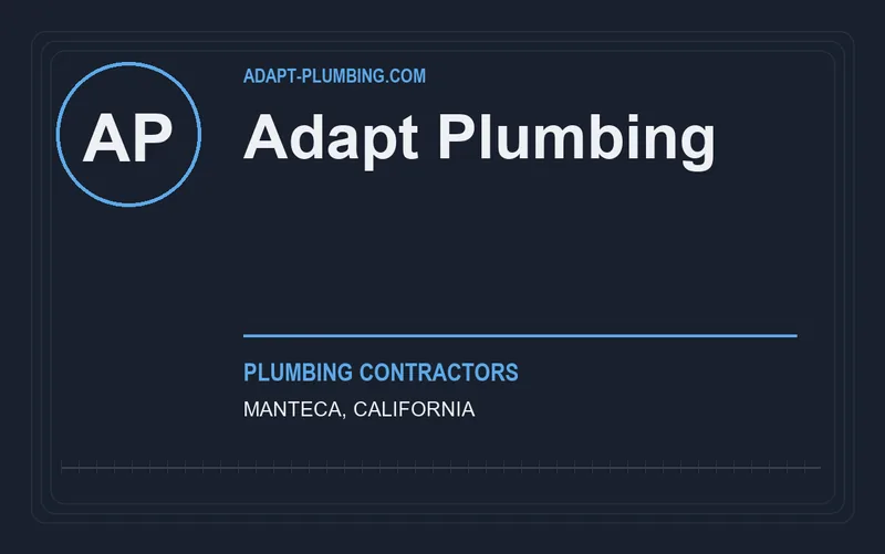 Adapt Plumbing in Manteca, California