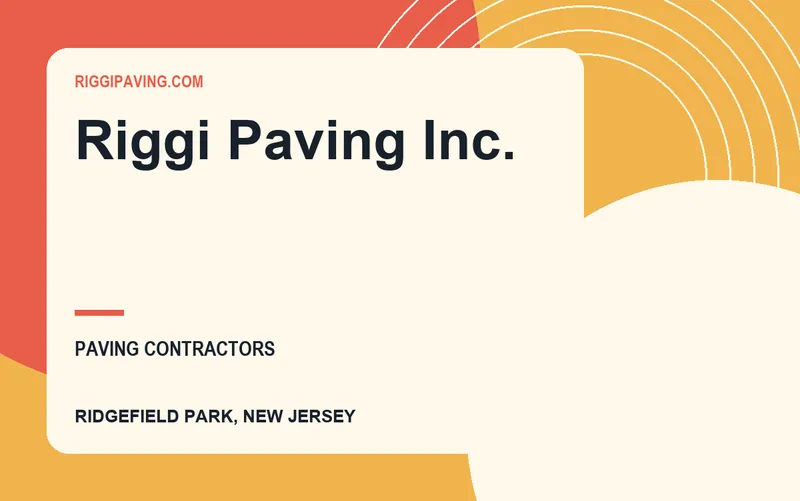 Riggi Paving Inc. in Ridgefield Park, New Jersey