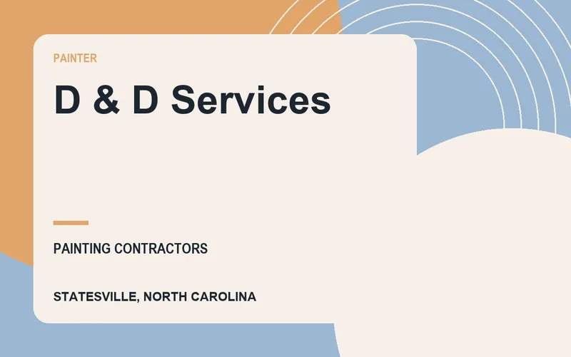 D & D Services in Statesville, North Carolina