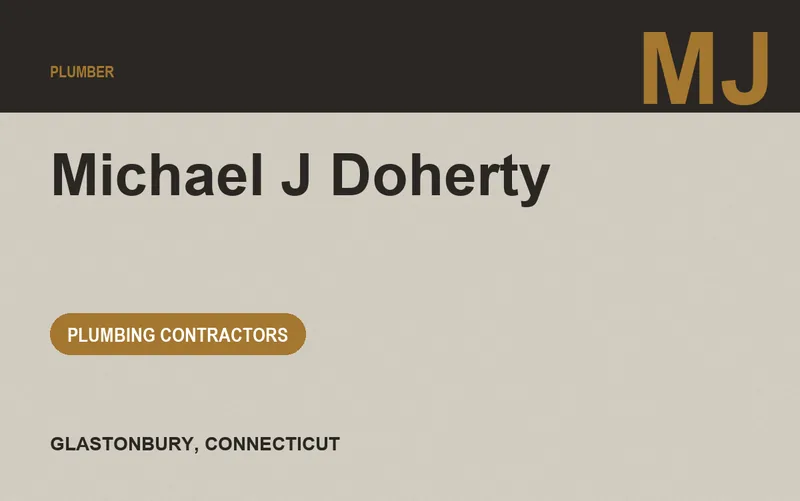 Michael J Doherty in Glastonbury, Connecticut