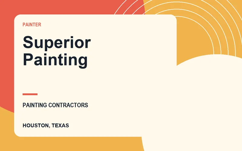 Superior Painting in Houston, Texas