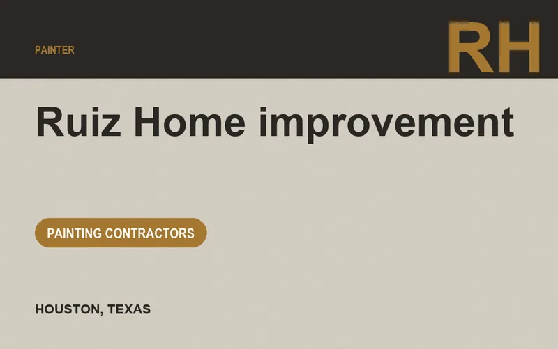 Ruiz Home improvement in Houston, Texas