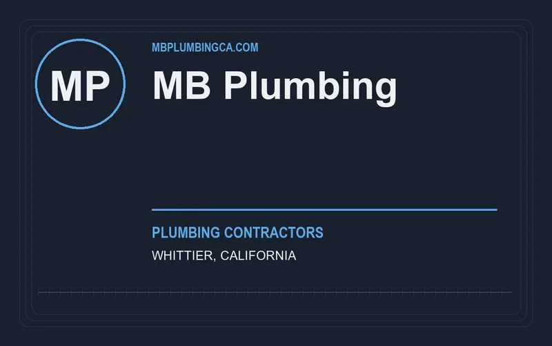 MB Plumbing in Whittier, California