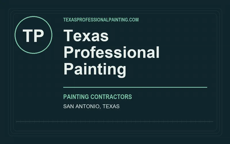Texas Professional Painting in San Antonio, Texas