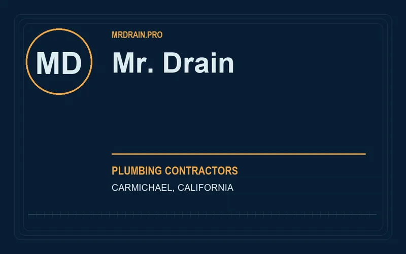 Mr. Drain in Carmichael, California
