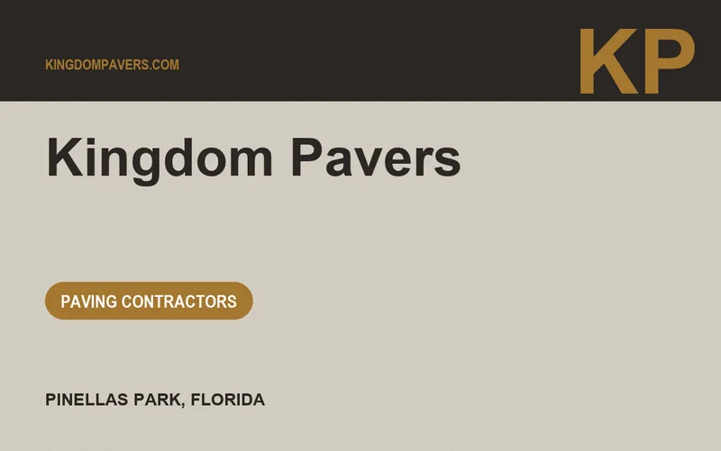 Kingdom Pavers in Pinellas Park, Florida