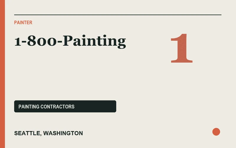 1-800-PAINTING in Seattle, Washington