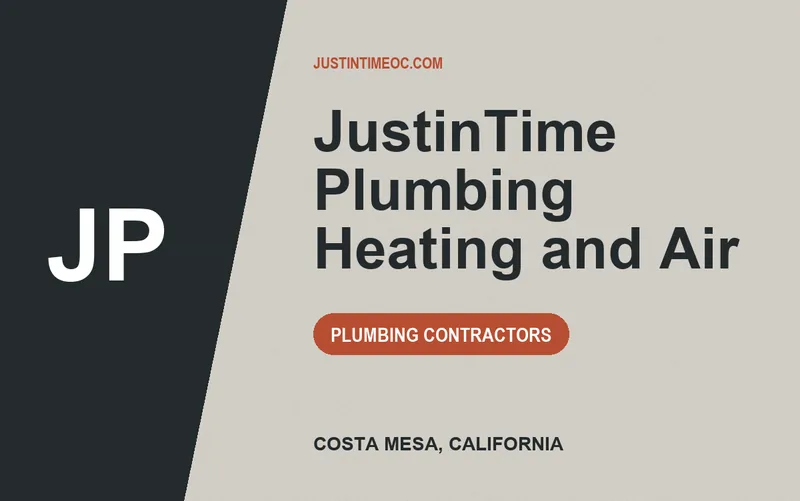 JustinTime Plumbing Heating and Air in Costa Mesa, California