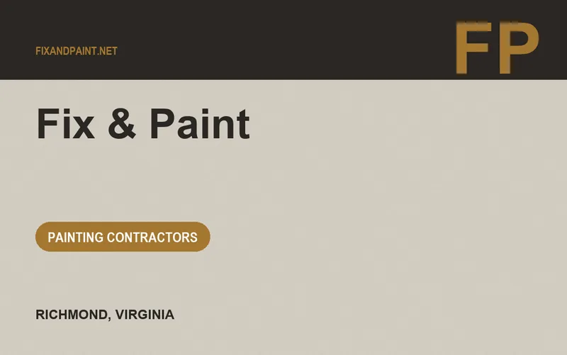 Fix & Paint in Richmond, Virginia