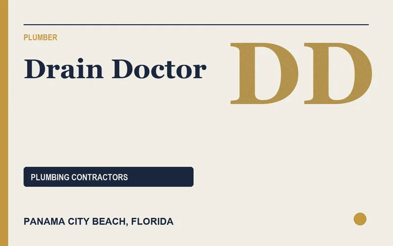 Drain Doctor in Panama City Beach, Florida