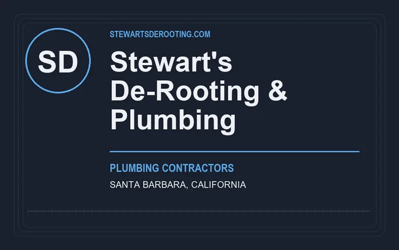 Stewart's De-Rooting & Plumbing in Santa Barbara, California