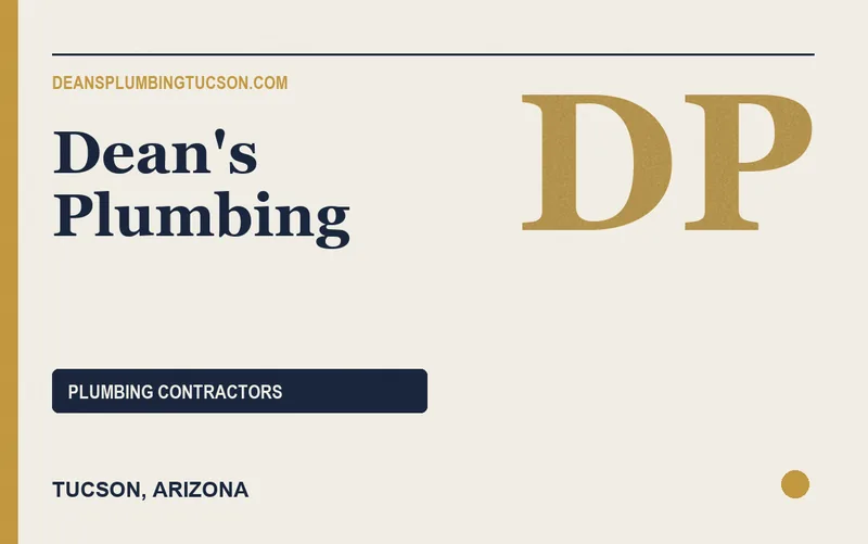Dean's Plumbing in Tucson, Arizona
