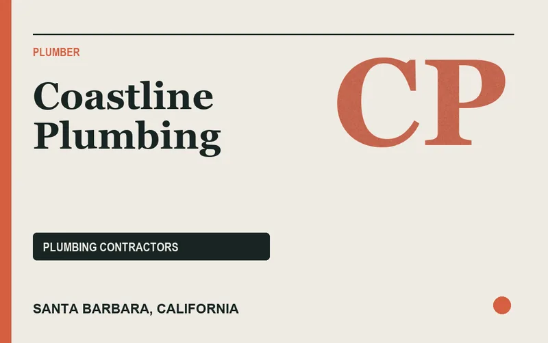Coastline Plumbing in Santa Barbara, California