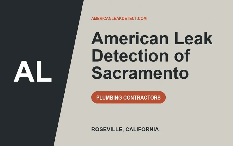 American Leak Detection of Sacramento in Roseville, California
