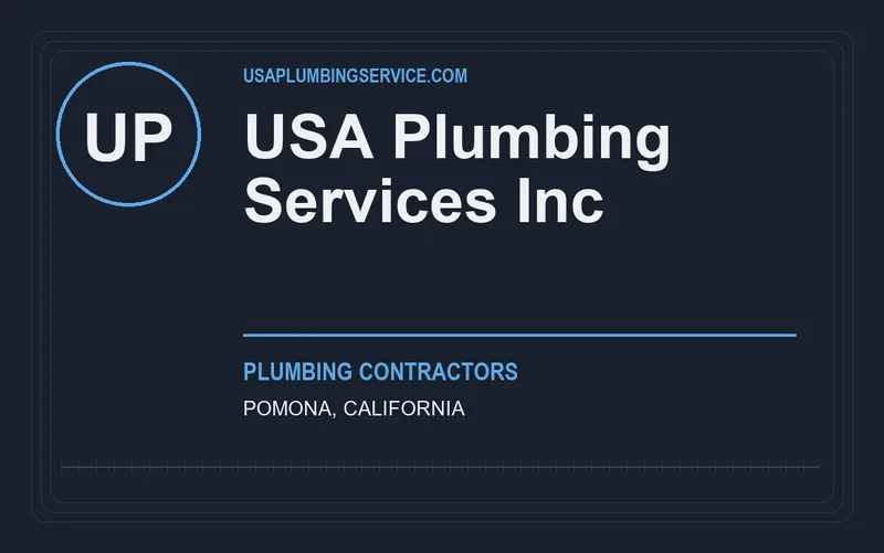 USA Plumbing Services Inc in Pomona, California