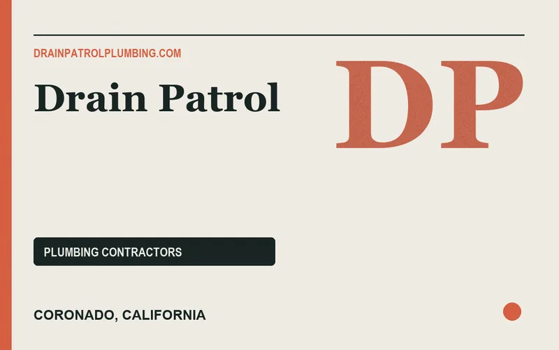 Drain Patrol in Coronado, California