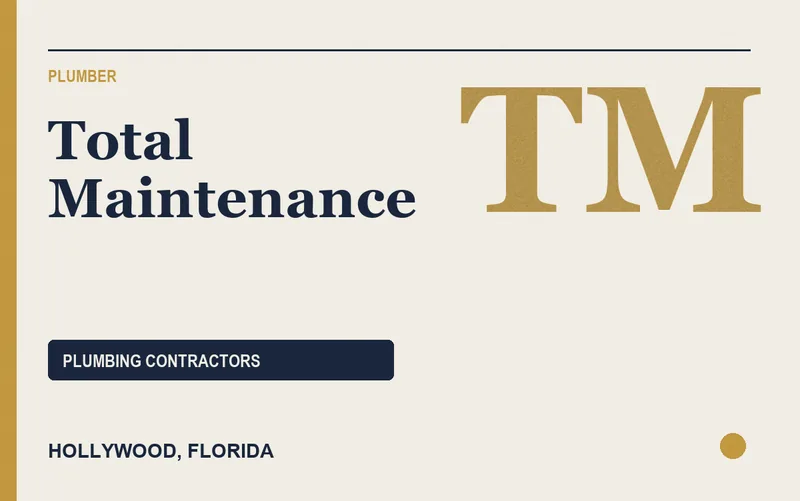 Total Maintenance in Hollywood, Florida