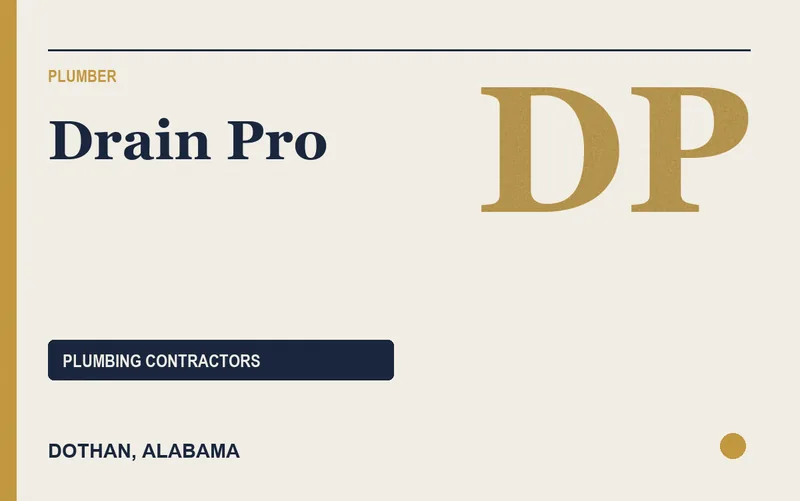 Drain Pro in Dothan, Alabama