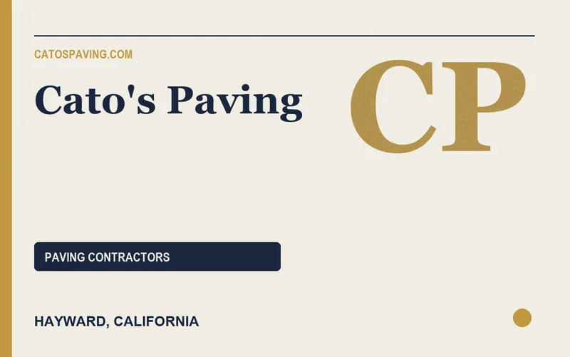 Cato's Paving in Hayward, California
