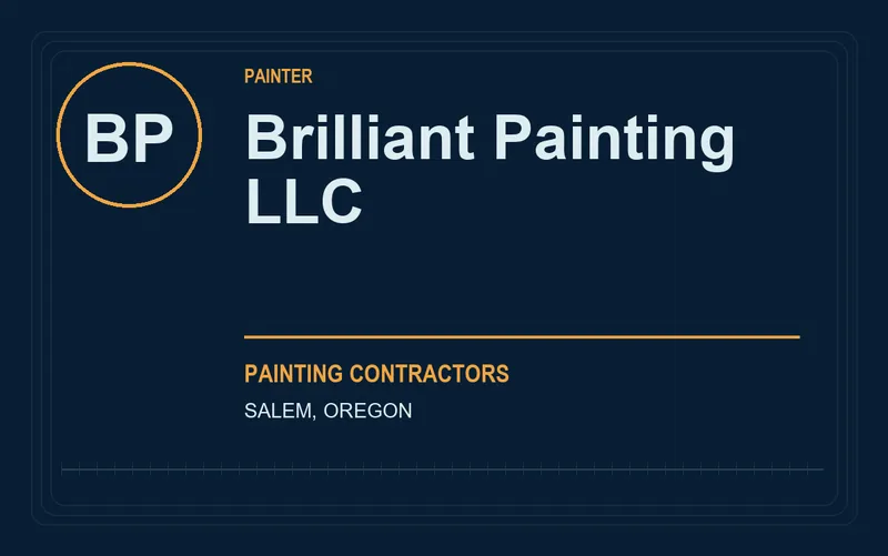 Brilliant Painting Llc in Salem, Oregon