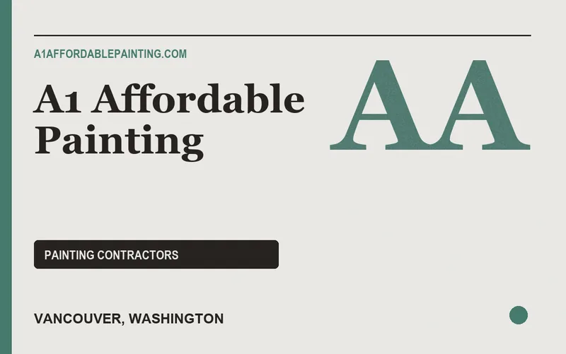 A1 Affordable Painting in Vancouver, Washington