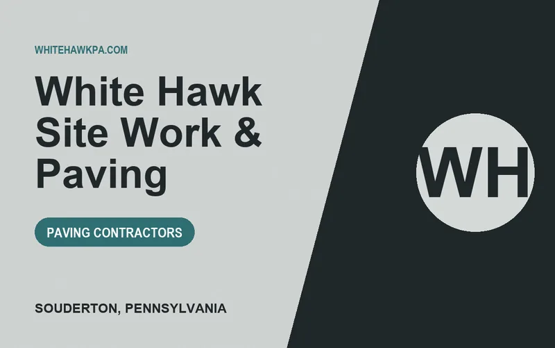 White Hawk Site Work & Paving in Souderton, Pennsylvania
