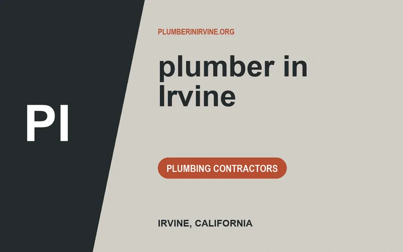 plumber in Irvine in Irvine, California