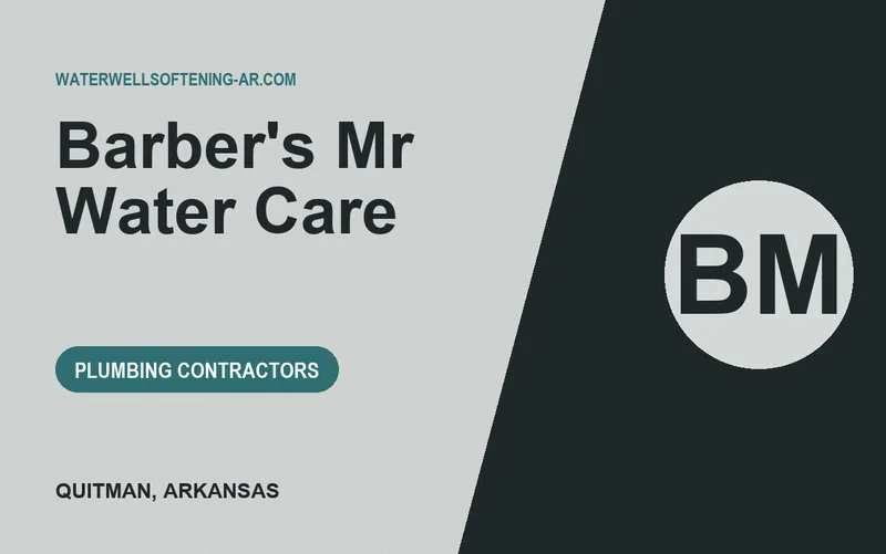 Barber's Mr Water Care in Quitman, Arkansas