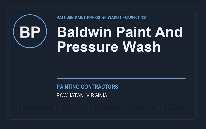 Baldwin Paint And Pressure Wash in Powhatan, Virginia
