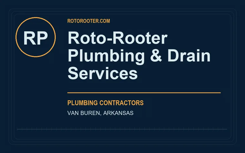 Roto-Rooter Plumbing & Drain Services in Van Buren, Arkansas